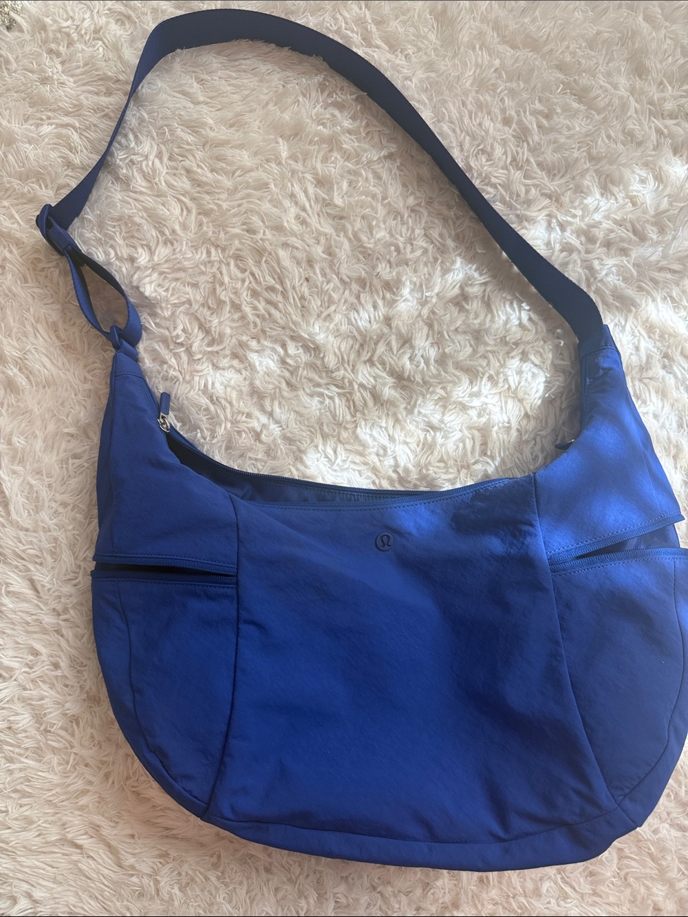lululemon athletica Royal Blue Shoulder Crossbody Bag
